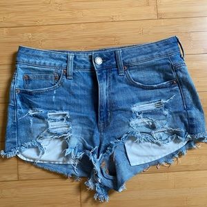 American Eagle festival Jean shorts